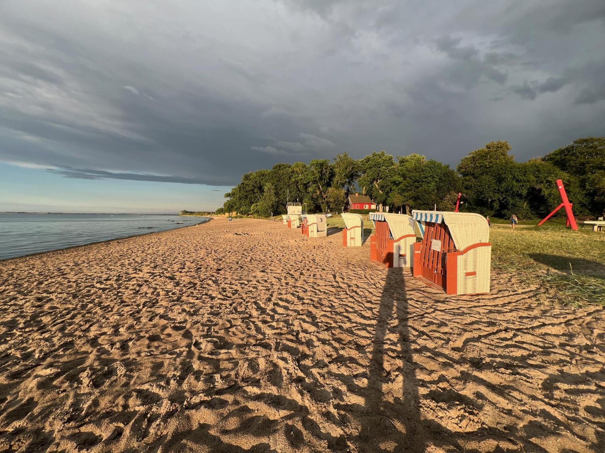Strandnahes Ostsee Apartment Malum ซิเอโรว์ ภายนอก รูปภาพ